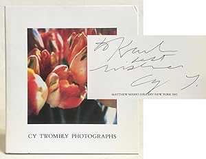 Cy Twombly Photographs [INSCRIBED BY THE ARTIST]