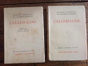 L'ALLEMAGNE . Complet en deux volumes