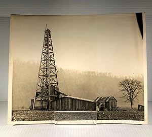 Oil Well. Sugar Grove. Ohio. 1940. Photograph