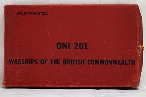 ONI 201 Warships of the British Commonwealth. Restricted.