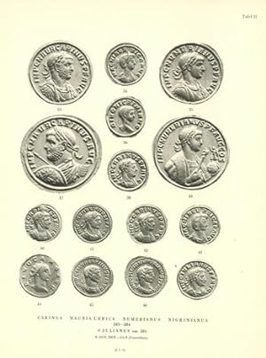 Die Münzbildnisse von Maximinus bis Carinus