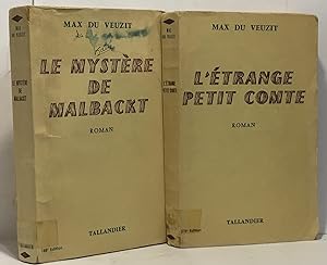 L'étrange petit compte + Le mystère de Malbackt --- 2 romans