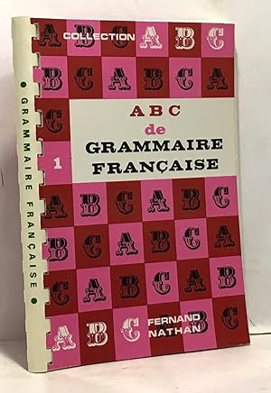ABC grammaire française