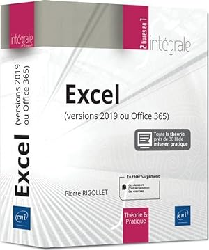 Excel (versions 2019 ou Office 365) ; intégrale