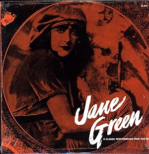 Jane Green / 12 Classic Performances from 1923-1927 (1920s POPULAR VOCAL LP)