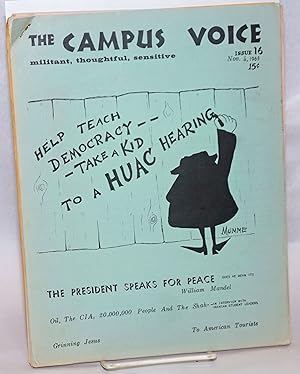 The Campus Voice [three issues: 16, 18 and 19]
