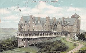 Royal Links Hotel Cromer Norfolk 1906 Postcard