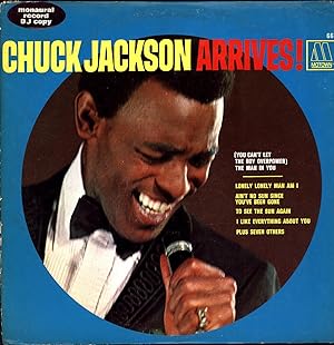 Chuck Jackson Arrives! / monaural record DJ copy (VINYL RHYTHM & BLUES LP)