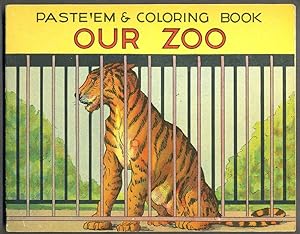 Paste'Em & Coloring Book, Our Zoo, No. 27