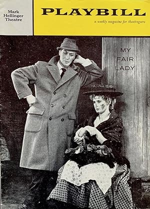 Playbill magazine August 1959 - My Fair Lady
