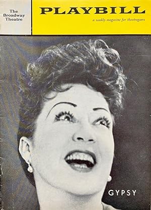 Playbill magazine August 1959 - Ethel Merman in Gypsy