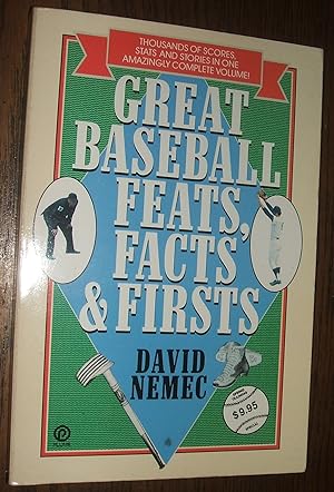 Great Baseball Feats, Facts, and Firsts // The Photos in this listing are of the book that is off...