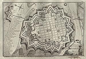 Stadtplan, "A plan of the city of Mannheim".