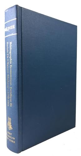 BIbliographie Economique, Juridique et Sociale de l'Egypte Moderne (1798-1916)