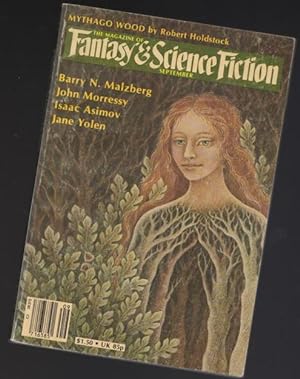 The Magazine of Fantasy & Science Fiction September 1981 - Mythago Wood, The Corridors of the Sea...