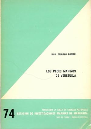 Los Peces Marinos de Venezuela - Hno. Benigno Roman