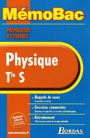 Physique Terminale S 2005 - Jean-Claude Paul