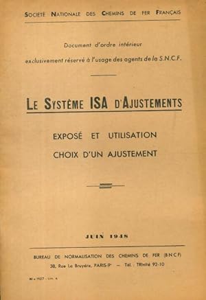 Le syst?me ISA d'Ajustements - Collectif
