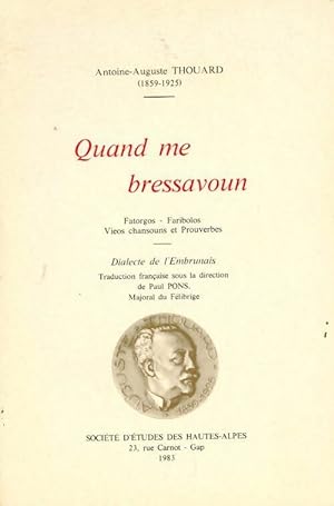 Quand me bressavoun - Antoine-Auguste Thouard