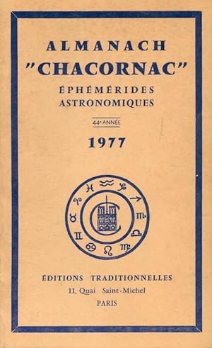 Almanach Chacornac  ph m rides astronomique 1977 - Collectif