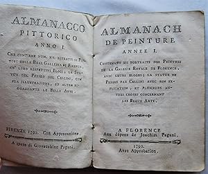 ALMANACCO PITTORICO ANNO I. ALMANACH DE PEINTURE ANNEE I.