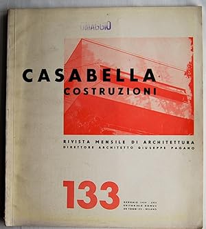 CASABELLA NUMERO 133. GENNAIO 1939.