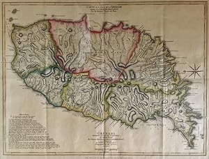 Grenada; Divided into its Parishes Surveyed By Order of His Excellency Governor Scott, and Engrav...