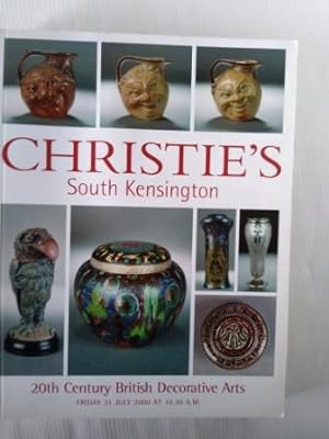 20th Century British Decorative Arts - 2 x Christie's auction catalogues 18th February and 21st J...