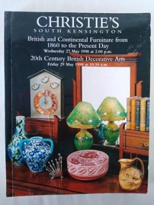 British and Continental Furniture from 1860 to the Present Day - Christie's auction catalogue 27t...