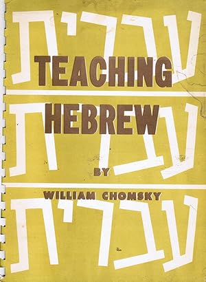 Teaching Hebrew