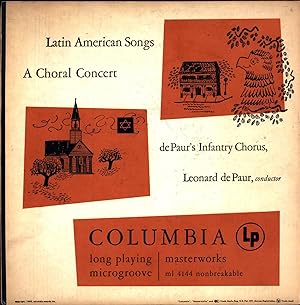 Latin American Songs / A Choral Concert (VINYL LP)