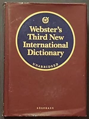 Webster's Third New International Dictionary of the English Language Unabridged