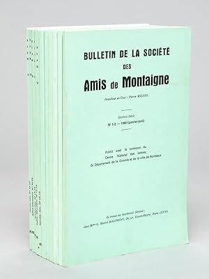 Bulletin de la Société des Amis de Montaigne. VIe Série (22 numéros de 1980 à 1985, en 11 Volumes...
