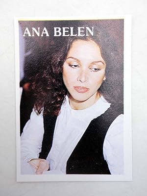 CROMO SUPER MUSICAL 142. ANA BELÉN (Ana Belén) Eyder, Circa 1980