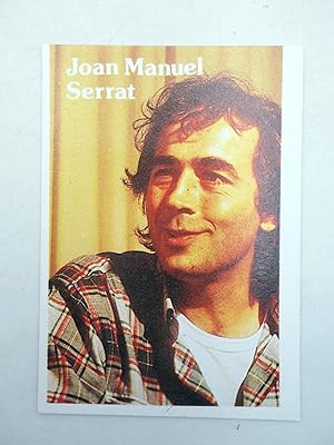 CROMO SUPER MUSICAL 144. JOAN MANUEL SERRAT (Joan Manuel Serrat) Eyder, Circa 1980