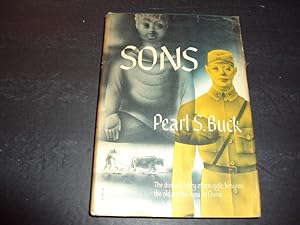 Sons by Pearl Buck Print First Tower Edition 1945 HC