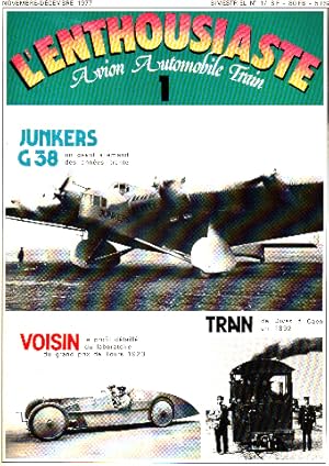 L'enthousiaste n° 1 / junkers G38 un géant allemand des années trente - voisin le profil détaillé...