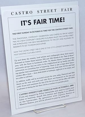 It's Fair Time! [handbill]