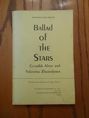 Ballad of the Stars - Best of Soviet SF (series) - Proof plus first edition dust jacket