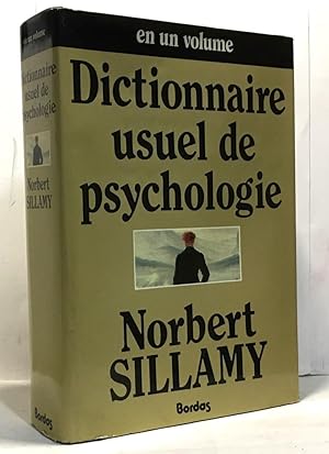 Dictionnaire usuel de psychologie