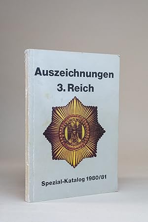 Auszeichnungen 3. Reich Spezial-Katalog 1980/81