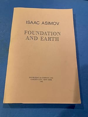 FOUNDATION AND EARTH ( uncorrected proof)