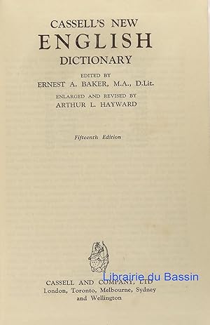 Cassell's New English Dictionary
