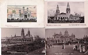 Indian Canadian Pavillion Palace Of Womens Work RPC 4x Franco Exhibition Postcard s