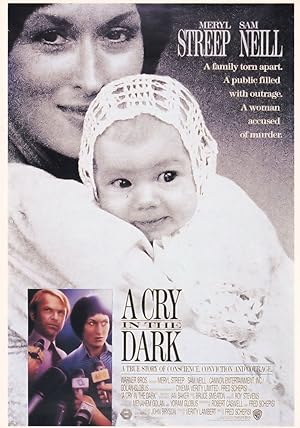 A Cry In The Dark Meryl Street Cinema Poster Postcard