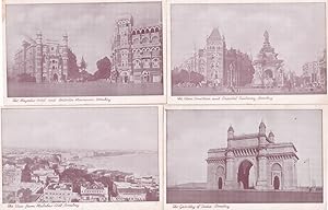 Majestic Hotel Malabar Hill Bombay Gateway 4x Indian Antique Postcard s
