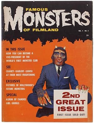 FAMOUS MONSTERS OF FILMLAND. # 2 - 1958.: