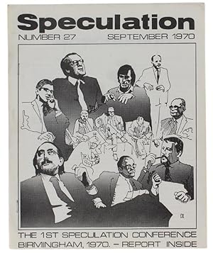 SPECULATION. Vol. 3 - No. 3 - Issue 27. September / October 1970.: