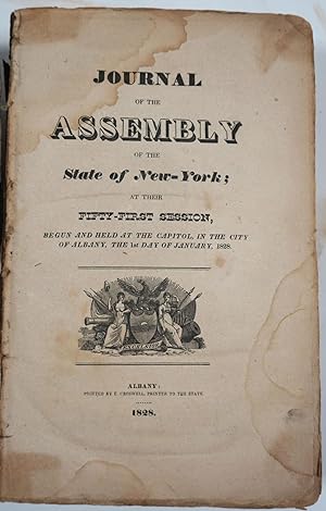 Journal of the Assembly of the State of New-York, at Their Fifty-First Session (1828)