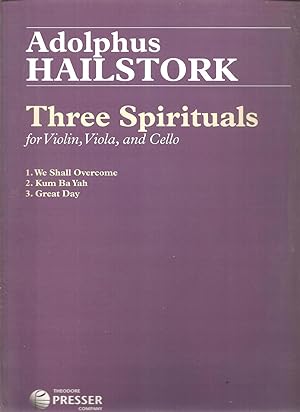 Three Spirituals For Violin, Viola, and Cello